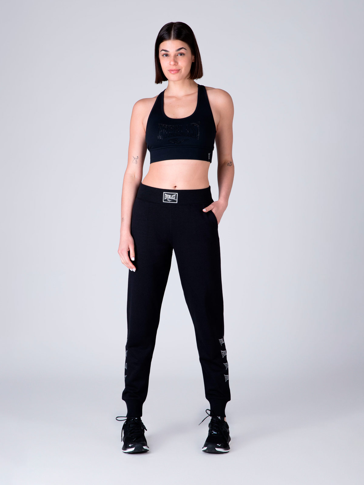 PANTALÓN MUJER EVERLAST JOGGER ALGODÓN SUMMER - 2