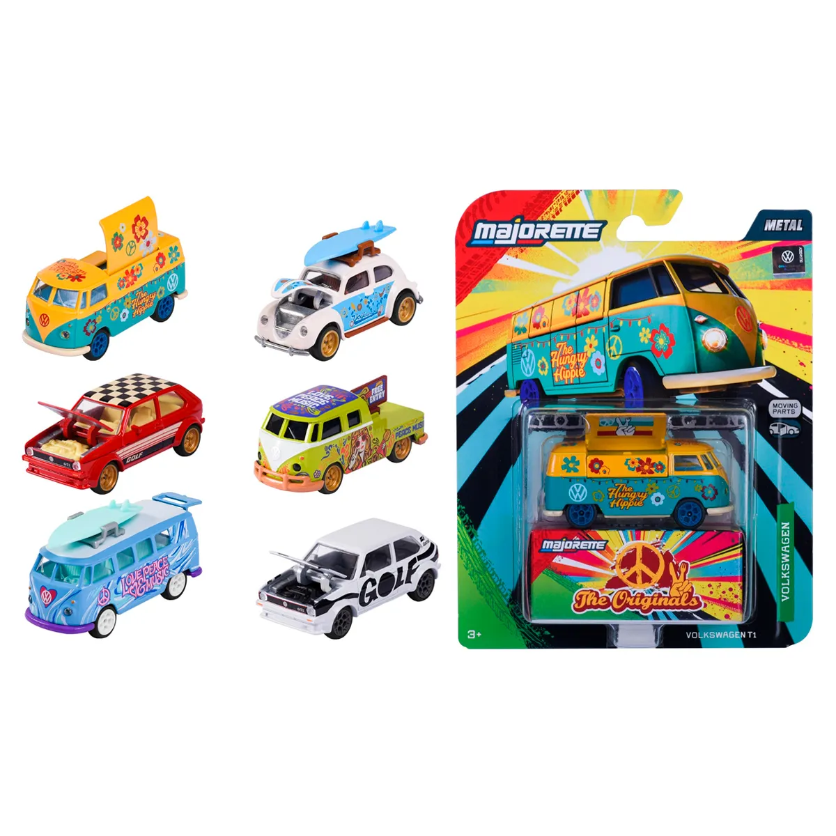MAJORETTE VW THE ORIGINALS DELUX - 1
