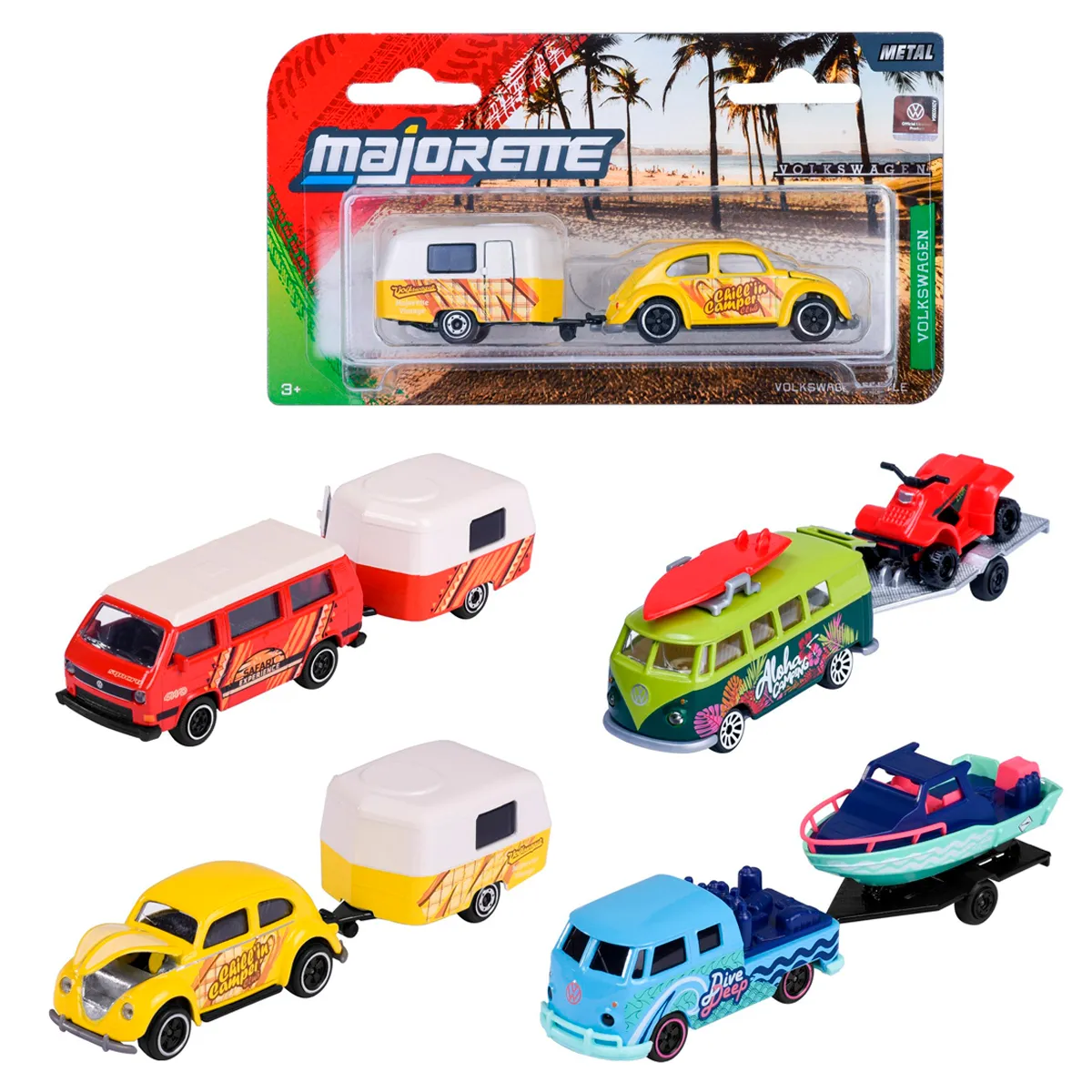 MAJORETTE VW THE ORIGINALS TRAILER - 1
