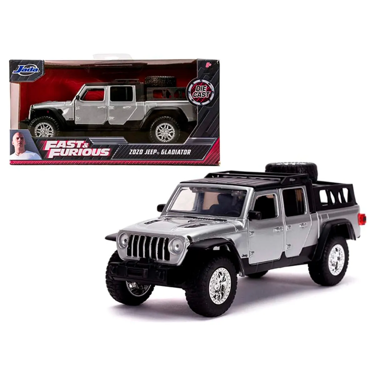 VEHÍCULO RAPIDOS Y FURIOSOS 2020 JEEP GLADIA - 1