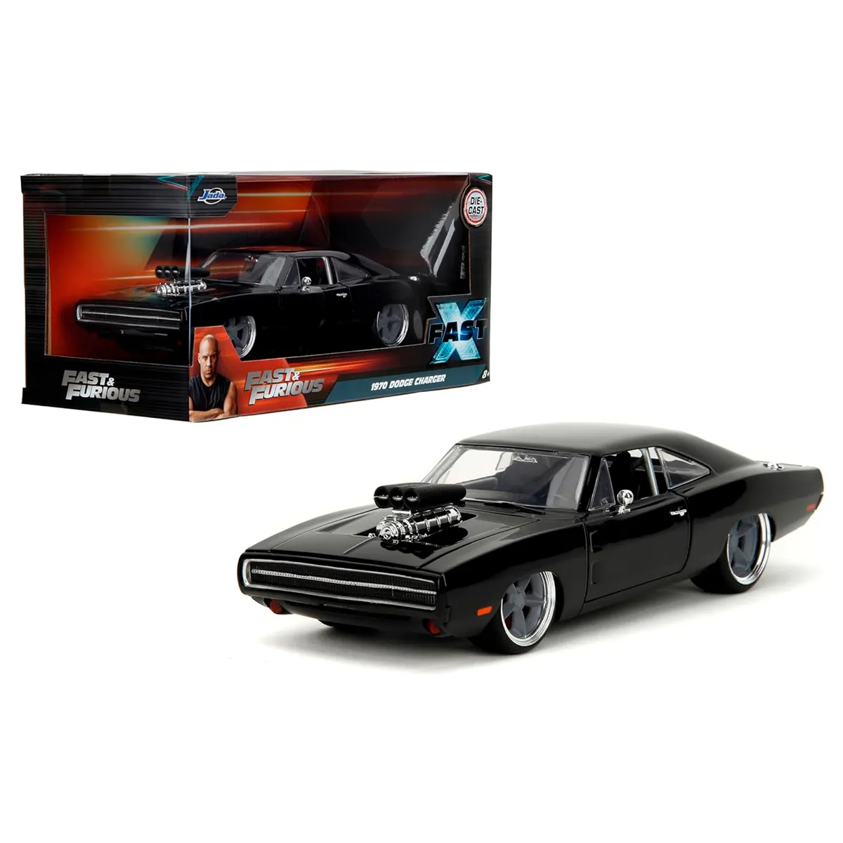 VEHÍCULO RAPIDOS Y FURIOSOS DODGE CHARGER 1A24 - 1