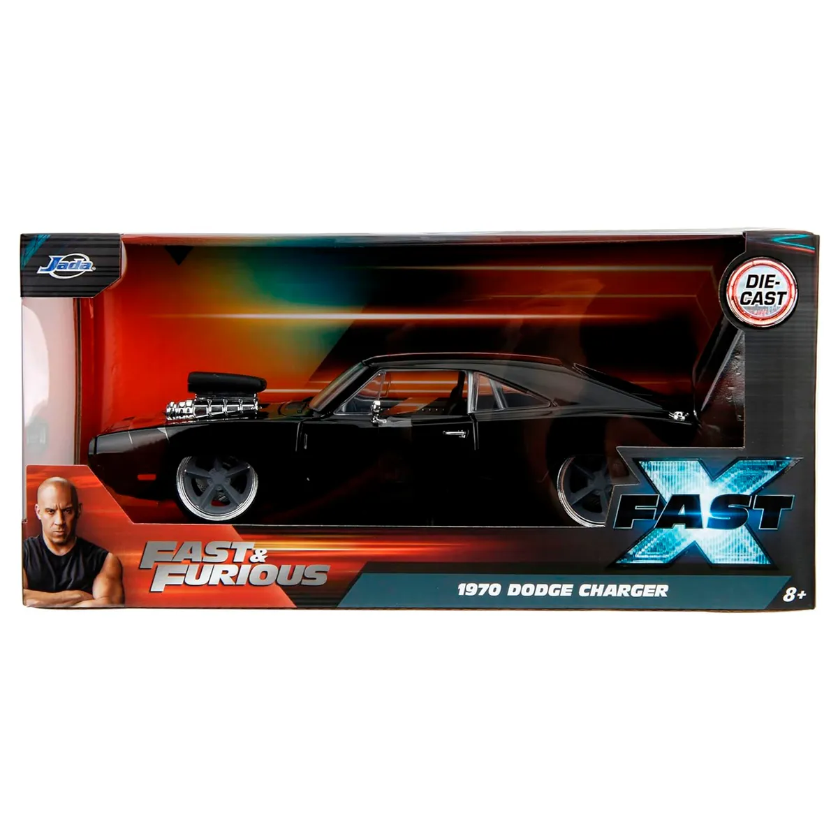 VEHÍCULO RAPIDOS Y FURIOSOS DODGE CHARGER 1A24 - 3