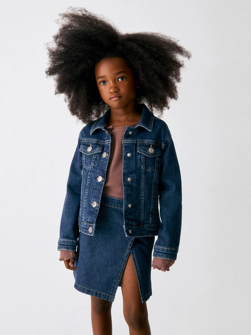 SFERA FALDA SHORT NIÑA SFERA ALGODÓN DENIM