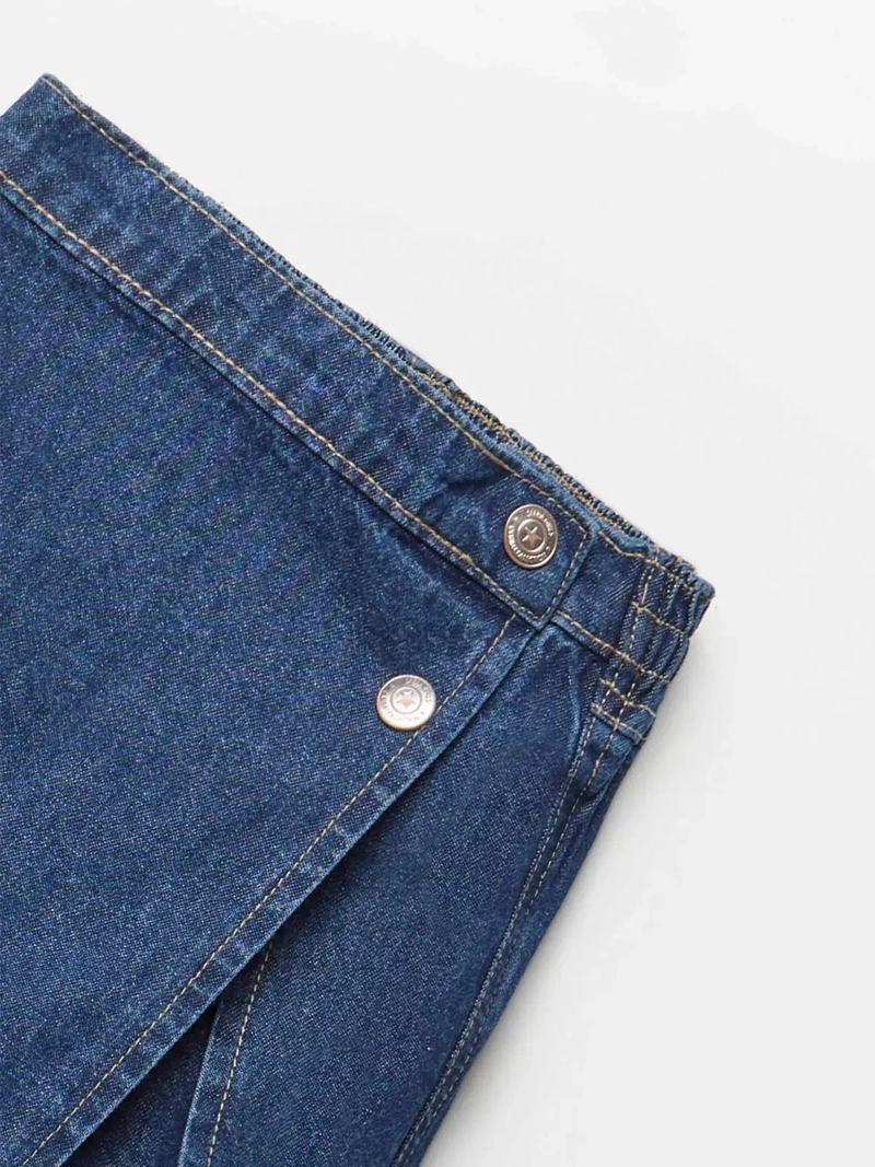 FALDA SHORT NIÑA SFERA ALGODÓN DENIM - 6