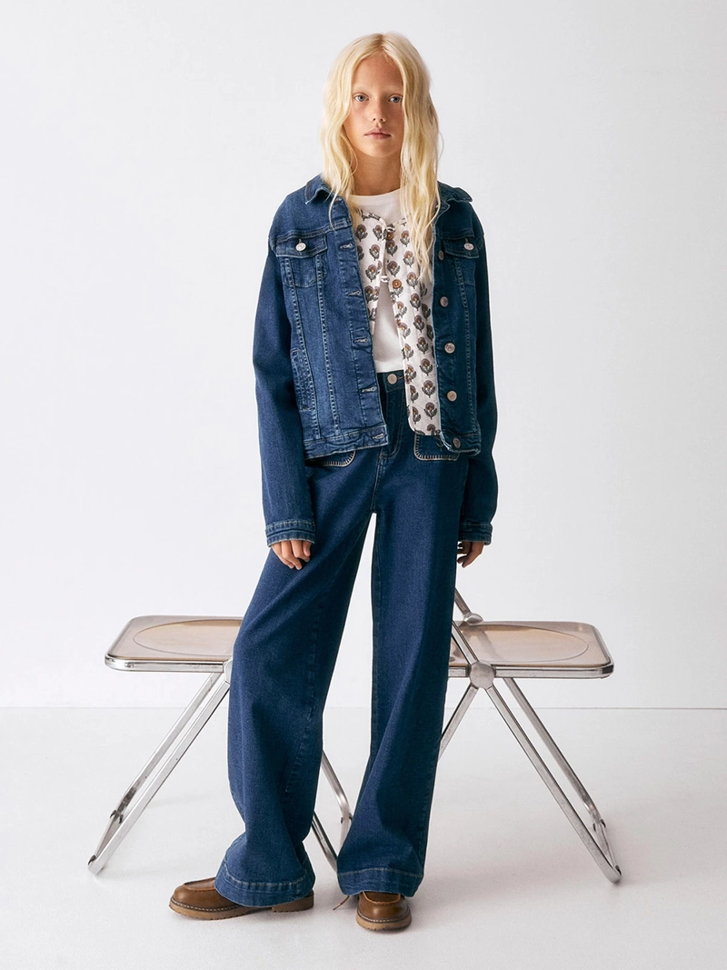 SFERA CHAQUETA NIÑA SFERA BÁSICA DENIM