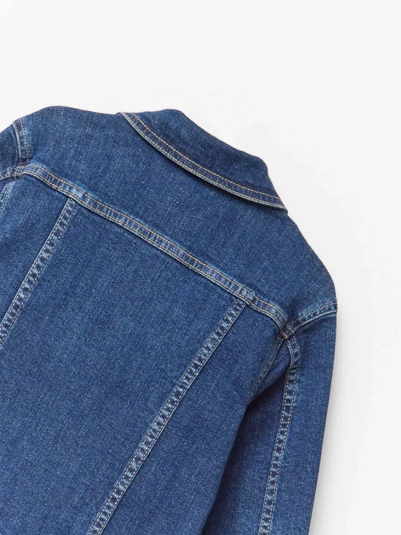 CHAQUETA NIÑA SFERA BÁSICA DENIM - 5