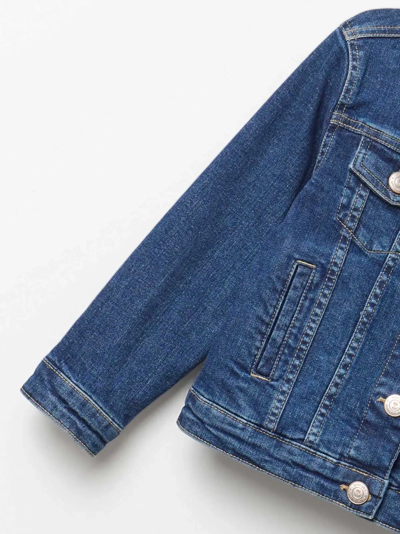 CHAQUETA NIÑA SFERA BÁSICA DENIM - 6