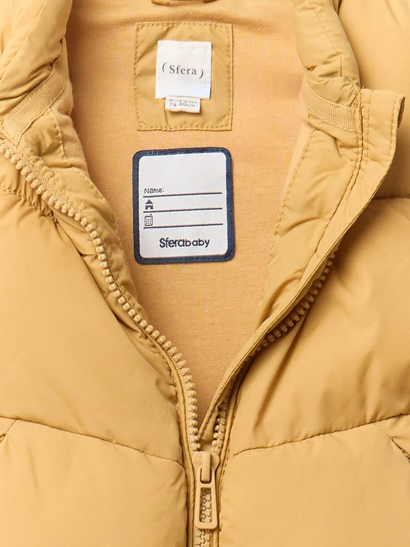 PARKA SIN MANGA NIÑO SFERA BÁSICO LISO - 3