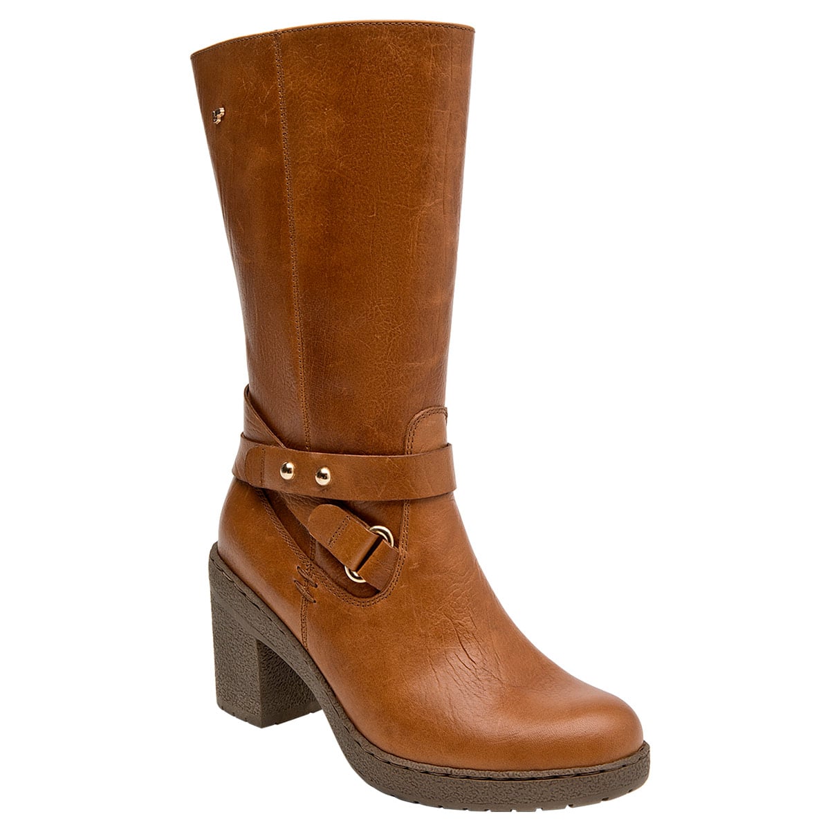 BOTAS MUJER 16 HRS CAMEL 16M0234 CUERO - 2