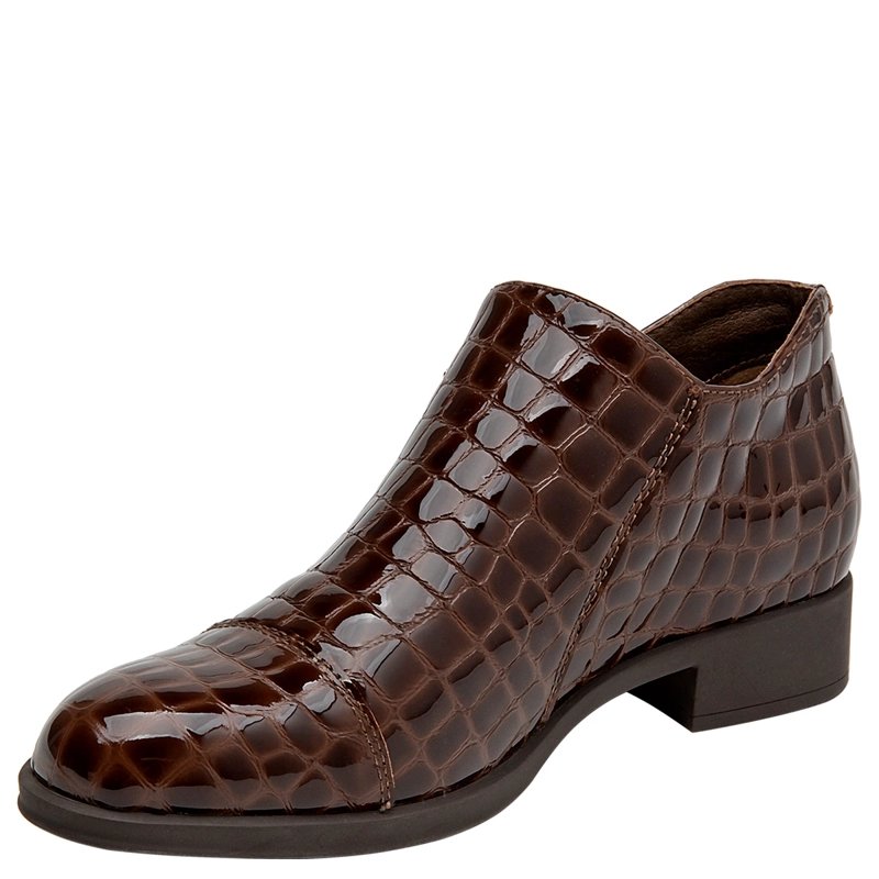 BOTINES 16 HRS MUJER BRUNO CAFÉ 16M0149 CUERO - 3