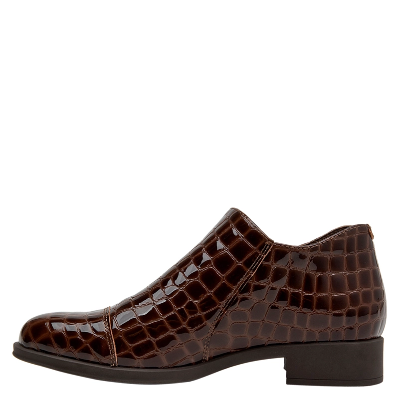 BOTINES 16 HRS MUJER BRUNO CAFÉ 16M0149 CUERO - 4