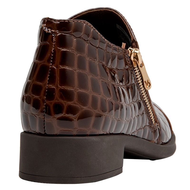 BOTINES 16 HRS MUJER BRUNO CAFÉ 16M0149 CUERO - 5