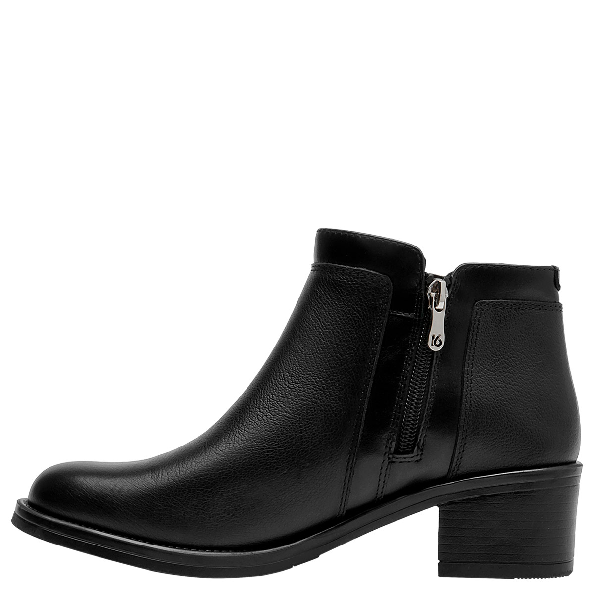 BOTINES MUJER 16 HRS NEGRO 16M0216 CUERO - 4