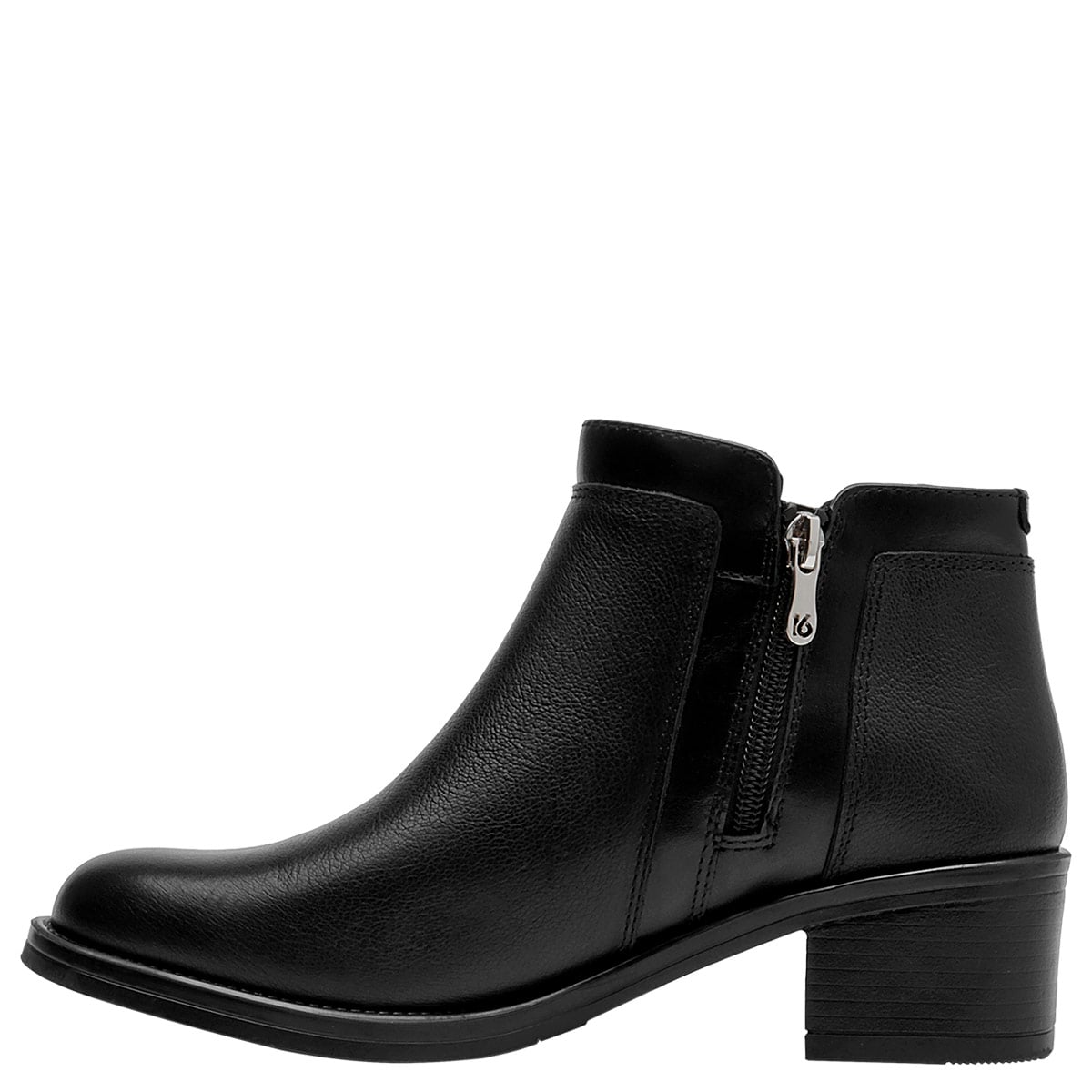 BOTINES MUJER 16 HRS NEGRO 16M0216 CUERO - 4