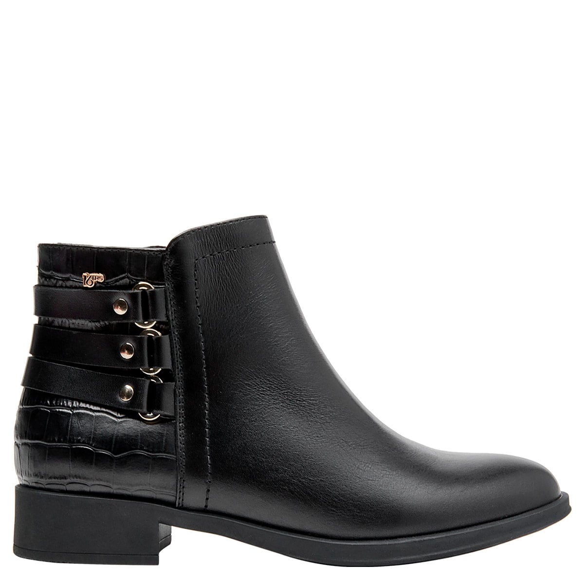 BOTINES MUJER 16 HRS NEGRO 16M0287 CUERO - 1