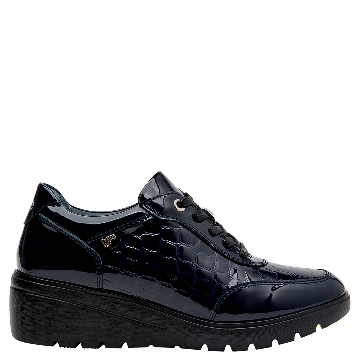ZAPATOS MUJER 16 HRS AZUL 16M0265 CUERO - 1