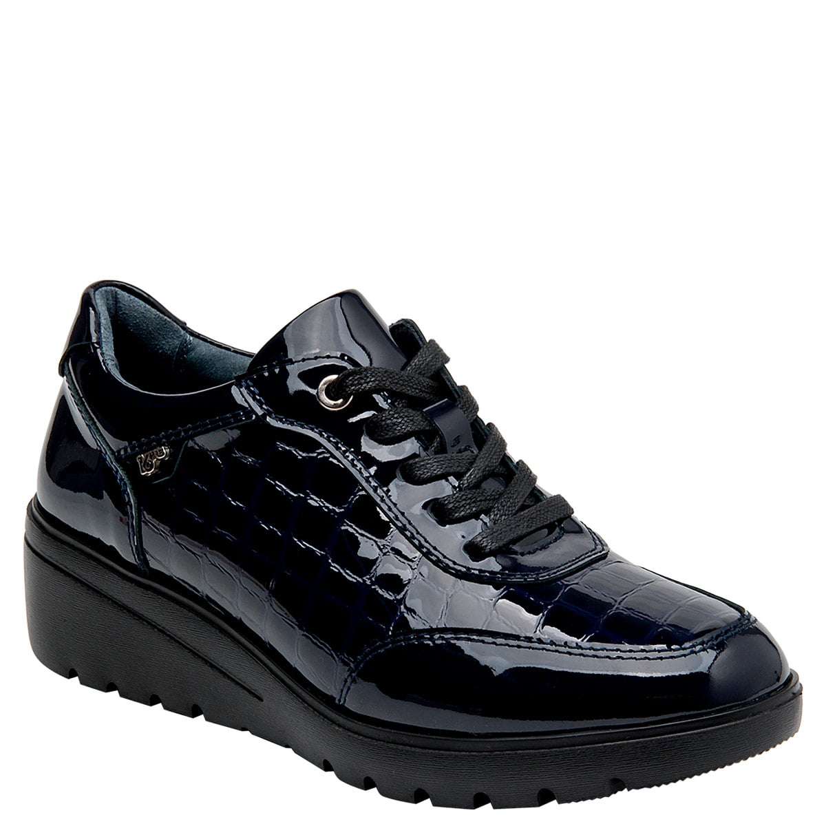 ZAPATOS MUJER 16 HRS AZUL 16M0265 CUERO - 2