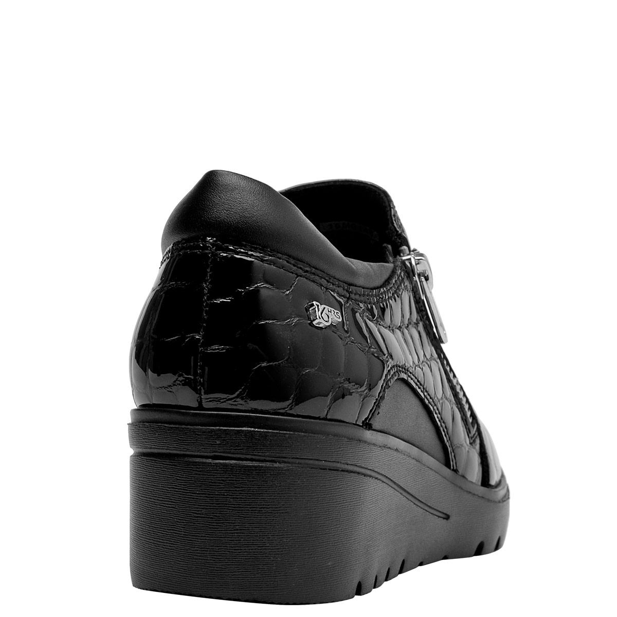 ZAPATOS MUJER 16 HRS NEGRO 16M0148 CUERO - 5