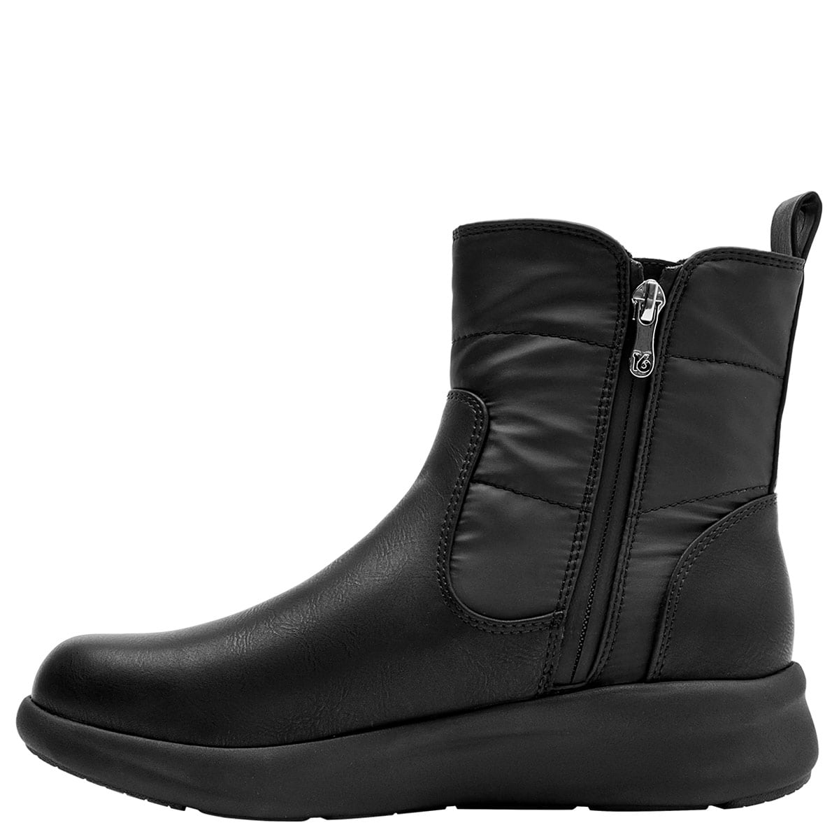 BOTINES MUJER 16 HRS NEGRO 16M0304 CUERO - 4