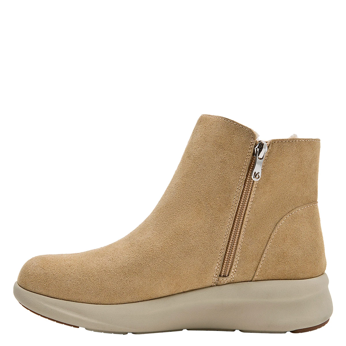 BOTINES MUJER 16 HRS TAUPE 16M0305 CUERO - 4