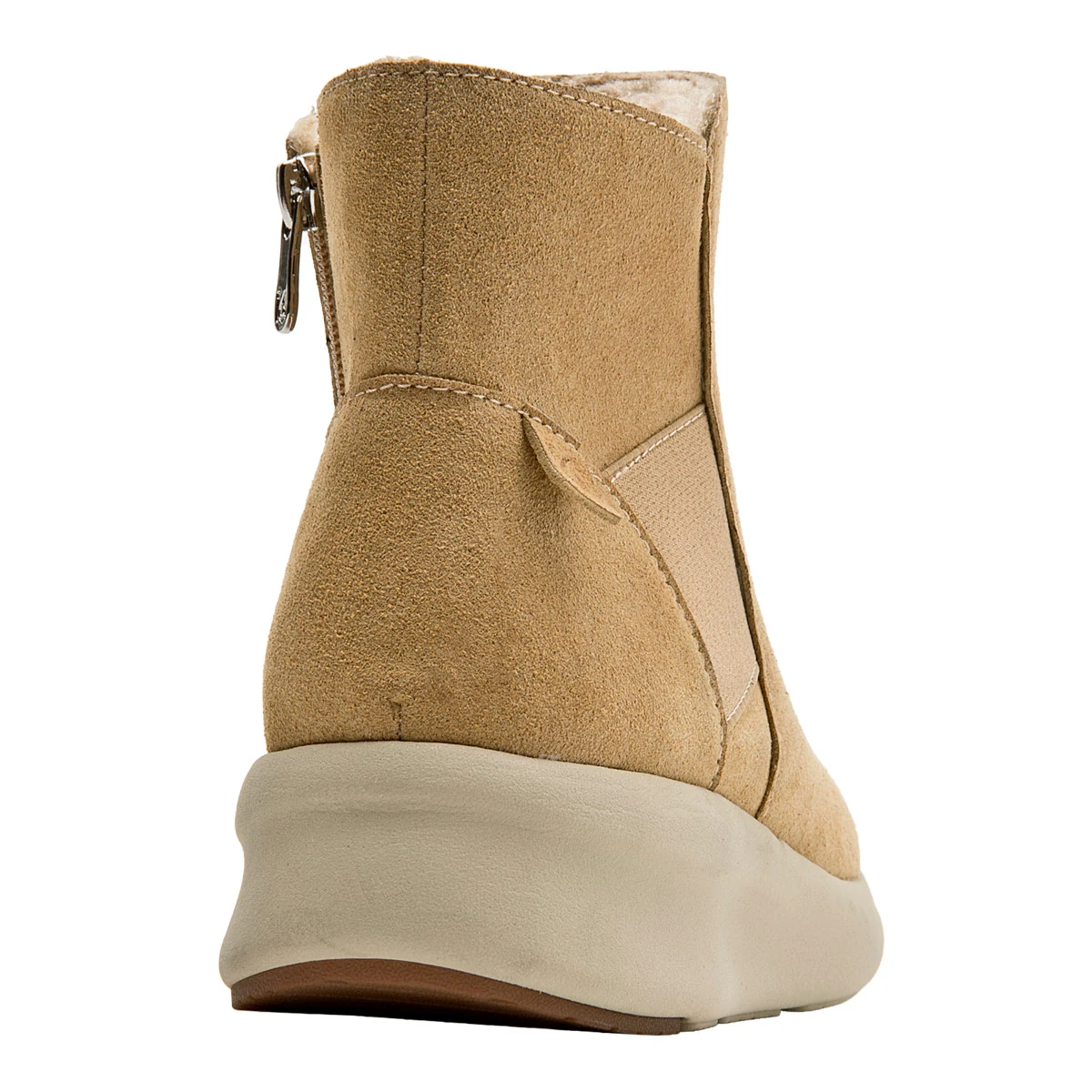BOTINES MUJER 16 HRS TAUPE 16M0305 CUERO - 5