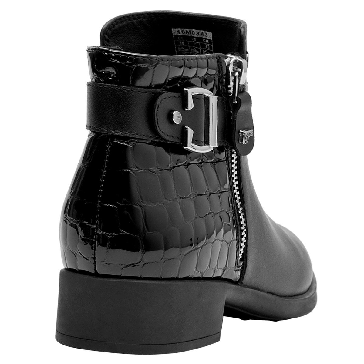 BOTINES MUJER 16 HRS NEGRO 16M0343 - 5