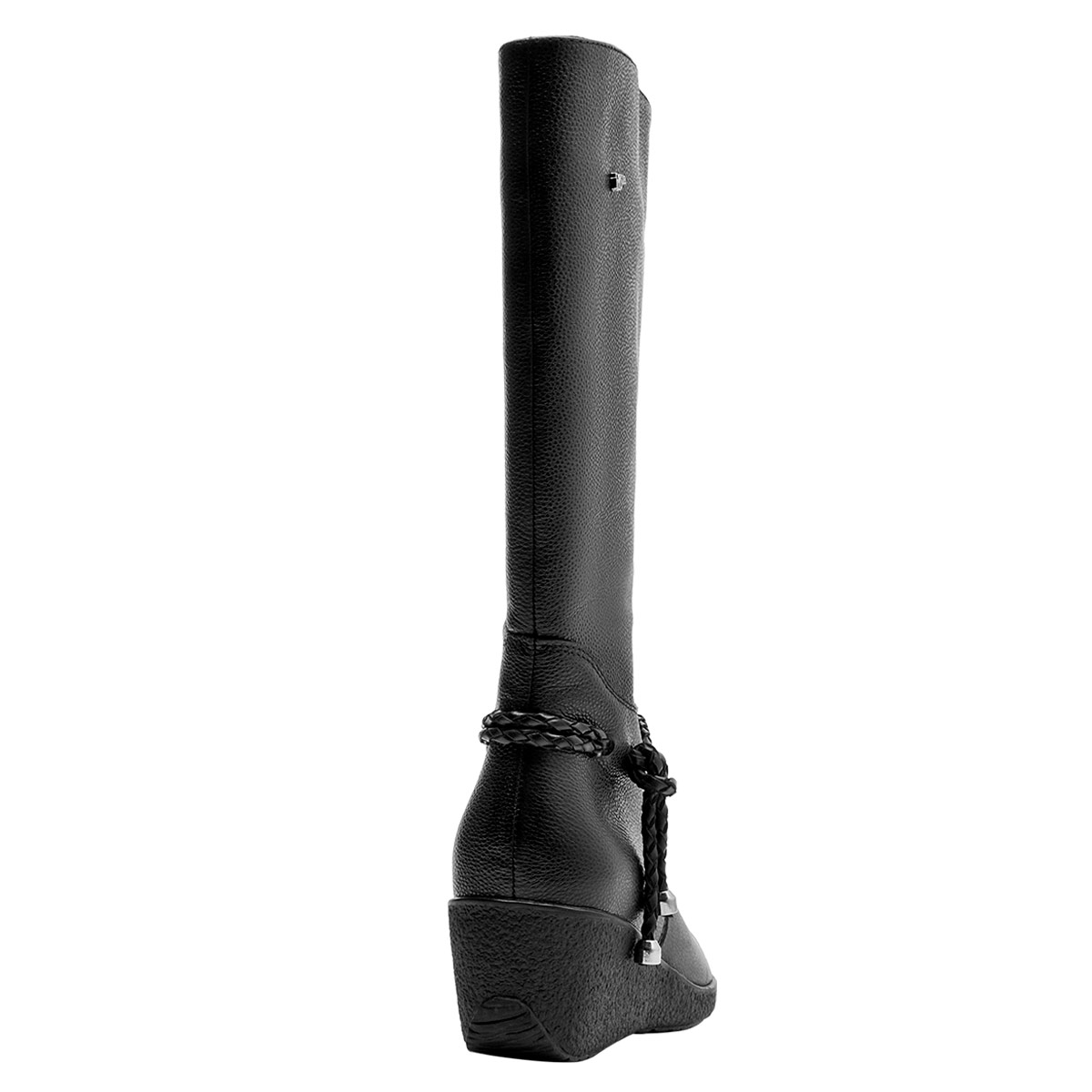 BOTAS MUJER 16 HRS NEGRO 16M0351 CUERO - 5