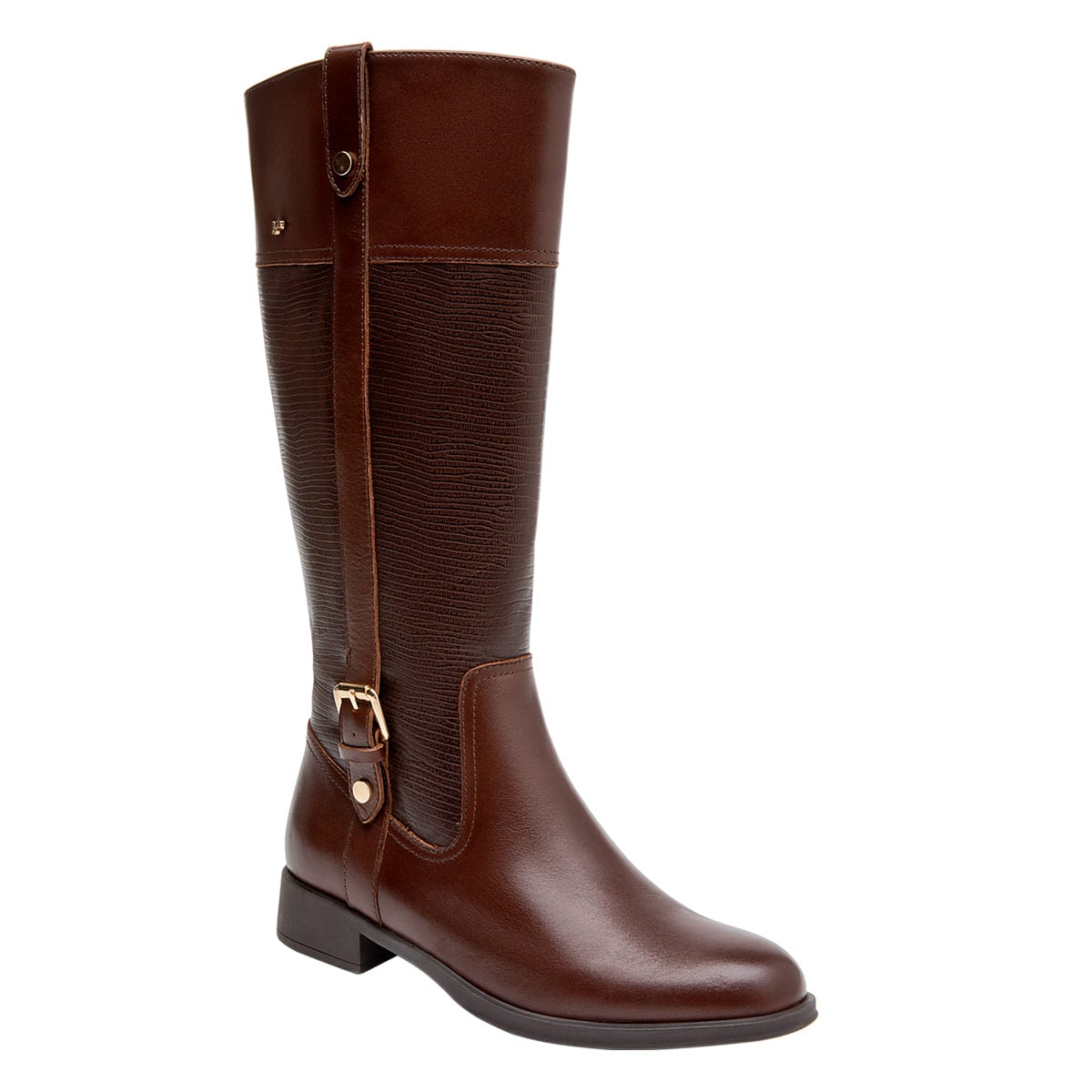 BOTAS MUJER 16 HRS CAFÉ 16M0353 CUERO - 2