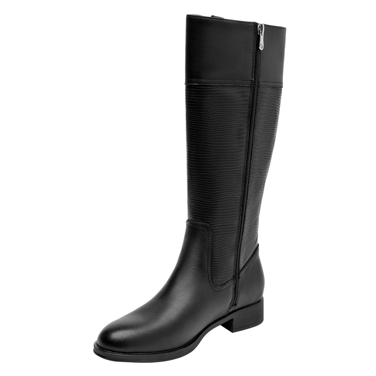 BOTAS MUJER 16 HRS NEGRO 16M0353 CUERO - 3