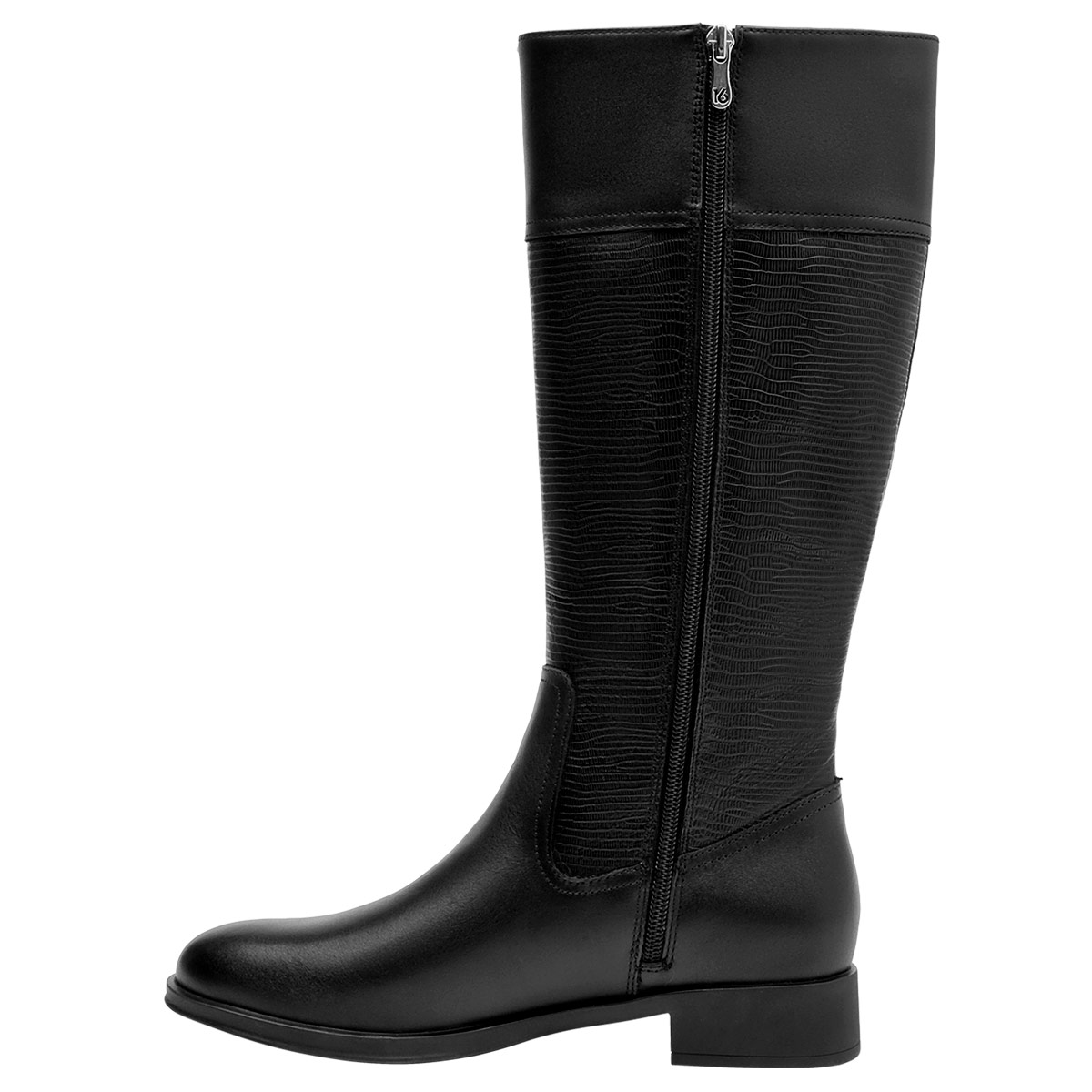 BOTAS MUJER 16 HRS NEGRO 16M0353 CUERO - 4