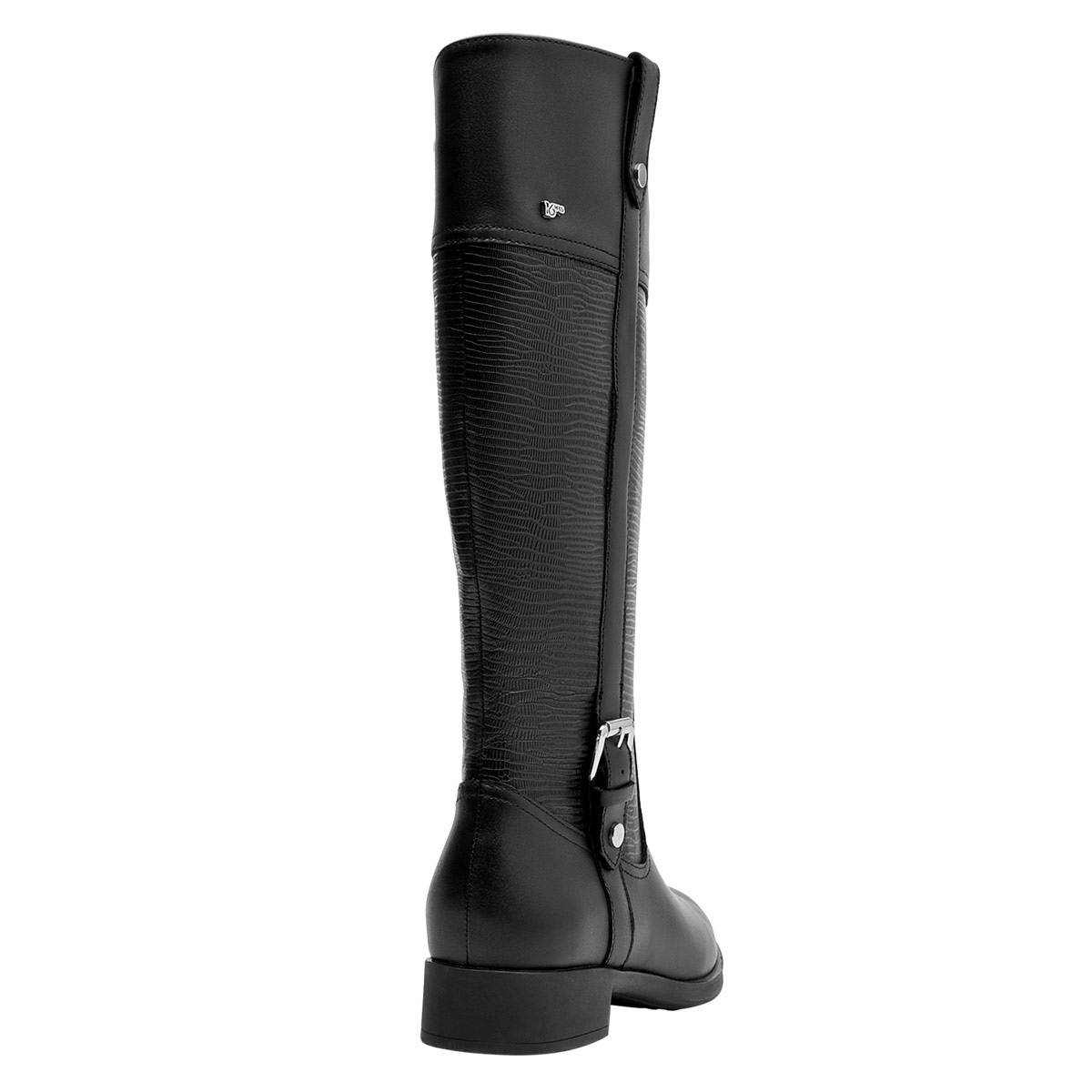 BOTAS MUJER 16 HRS NEGRO 16M0353 CUERO - 5
