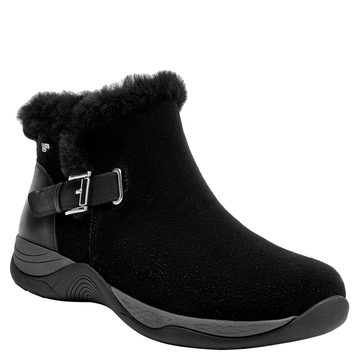 BOTINES MUJER 16 HRS NEGRO 16M0348 CUERO - 2