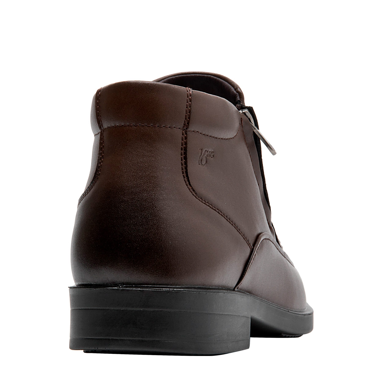 BOTINES HOMBRE 16 HRS CAFÉ 16H0088 CUERO - 5