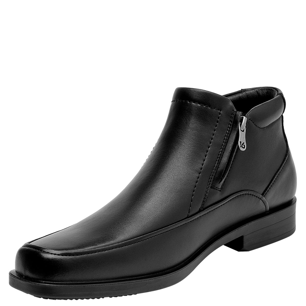 BOTINES HOMBRE 16 HRS NEGRO 16H0088 CUERO - 3