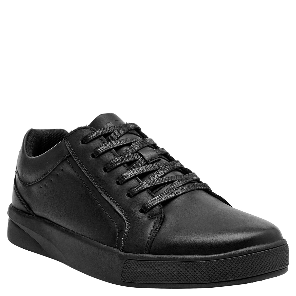 ZAPATILLAS HOMBRE 16 HRS CASUAL NEGRO 16H0124 CUERO - 2