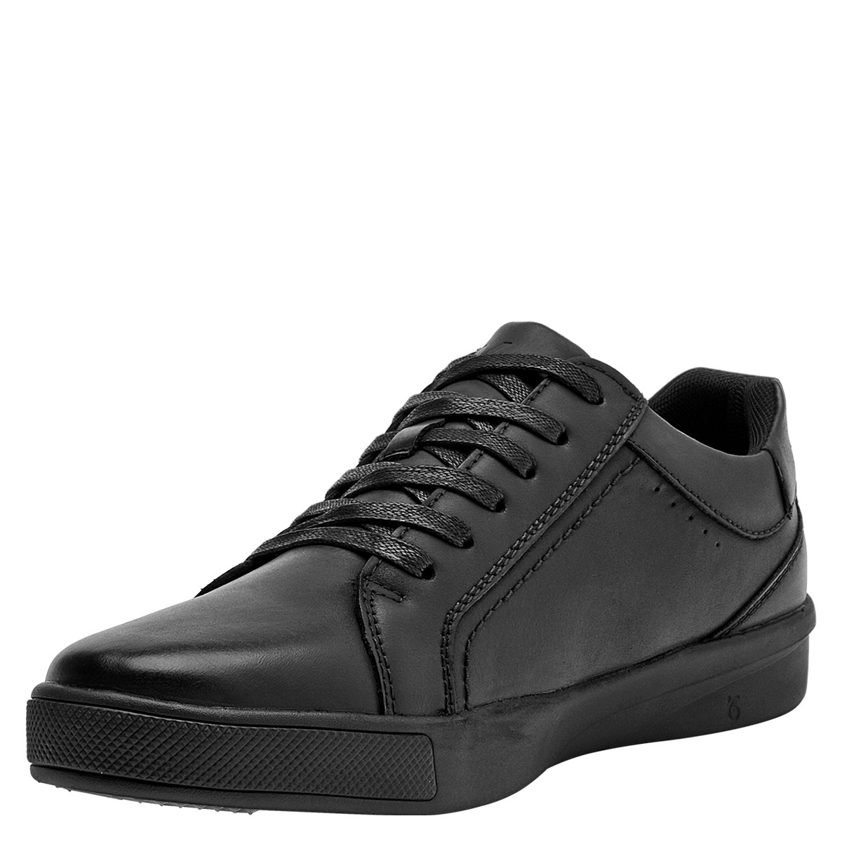 ZAPATILLAS HOMBRE 16 HRS CASUAL NEGRO 16H0124 CUERO - 3