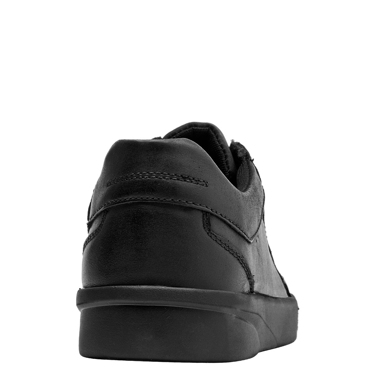 ZAPATILLAS HOMBRE 16 HRS CASUAL NEGRO 16H0124 CUERO - 5