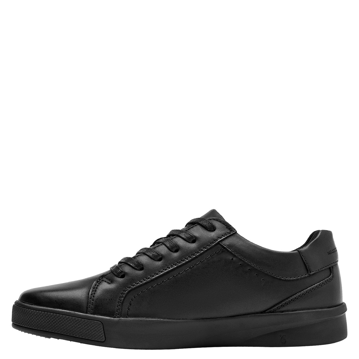 ZAPATILLAS HOMBRE 16 HRS CASUAL NEGRO 16H0124 CUERO - 4