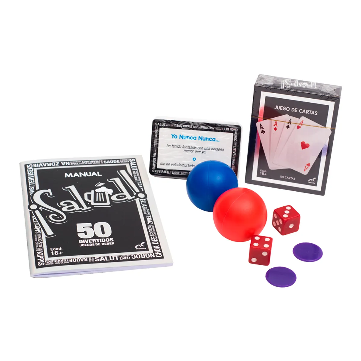 50 JUEGOS DIVERTIDOS DE BEBER - 1