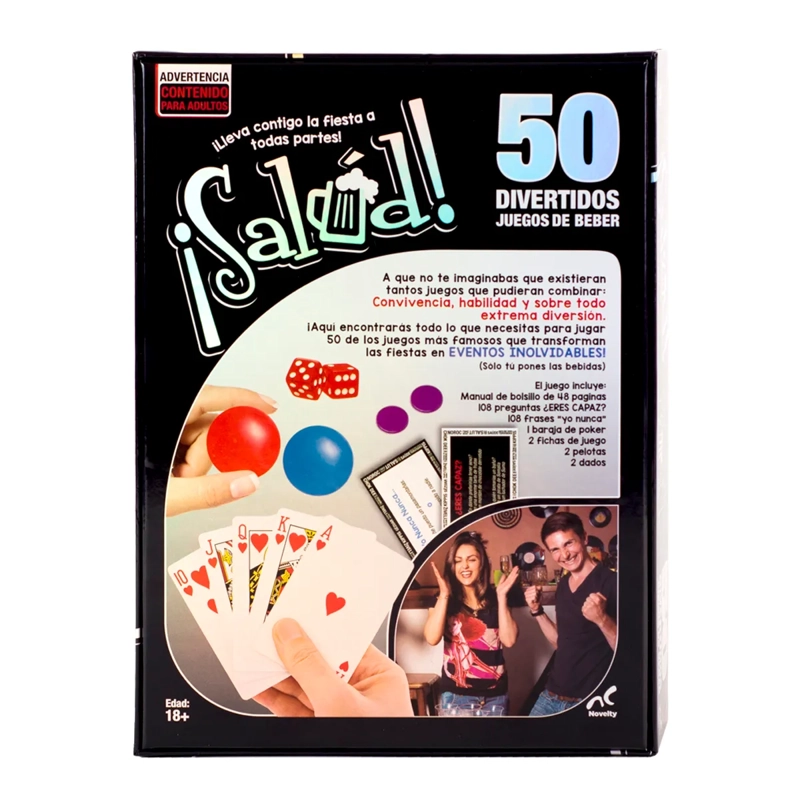 50 JUEGOS DIVERTIDOS DE BEBER - 2