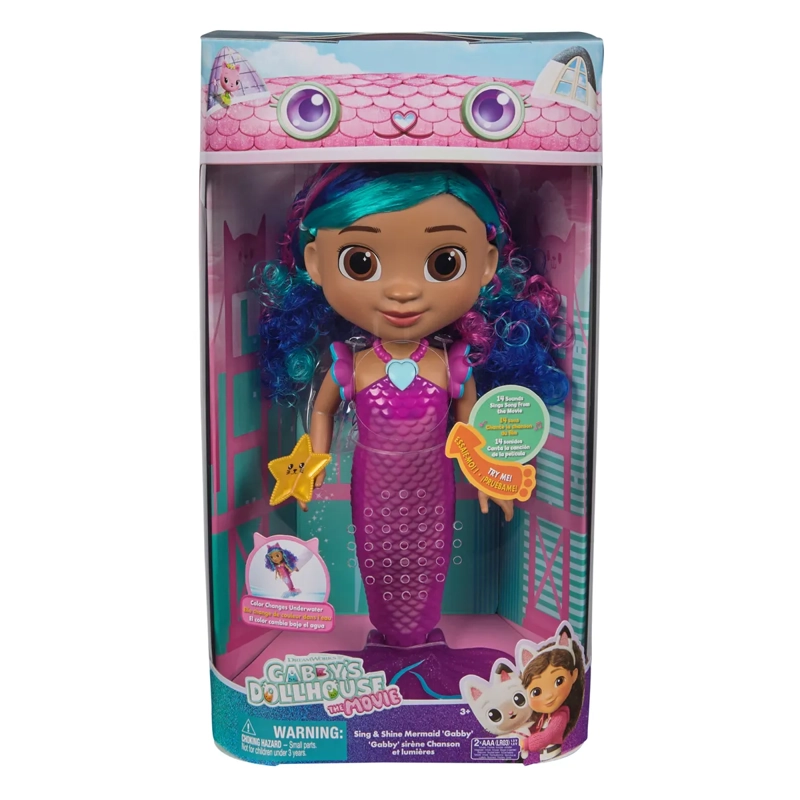 GABBY DOLL HOUSE PELÍCULA SIRENA SONIDO - 1
