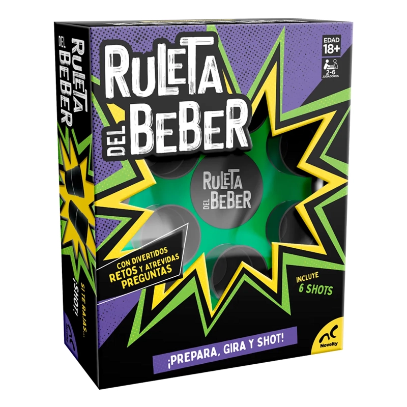 JUEGO RULETA DEL BEBER - 1