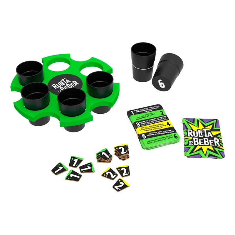 JUEGO RULETA DEL BEBER - 2