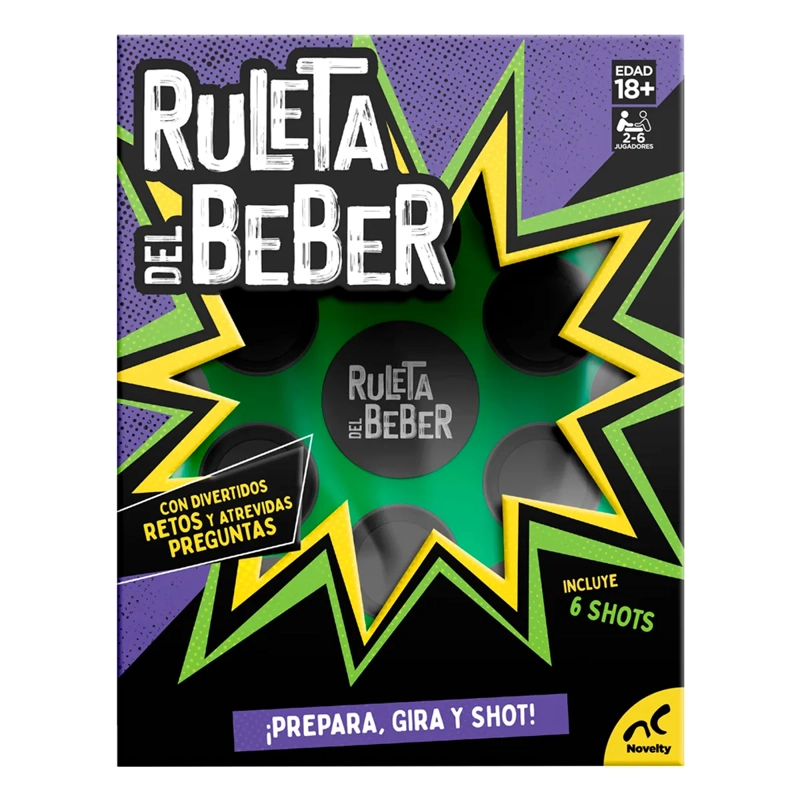 JUEGO RULETA DEL BEBER - 3