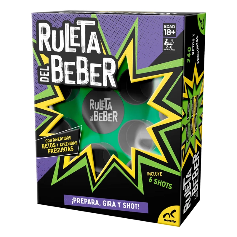 JUEGO RULETA DEL BEBER - 4