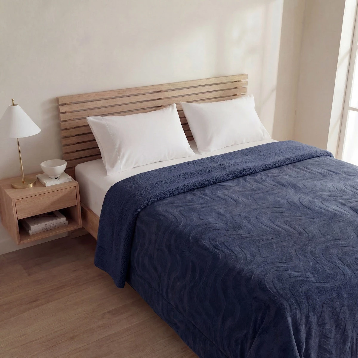 PLUMÓN RIPLEY HOME GEO SHERPA 1.5 PLAZAS AZUL - 1