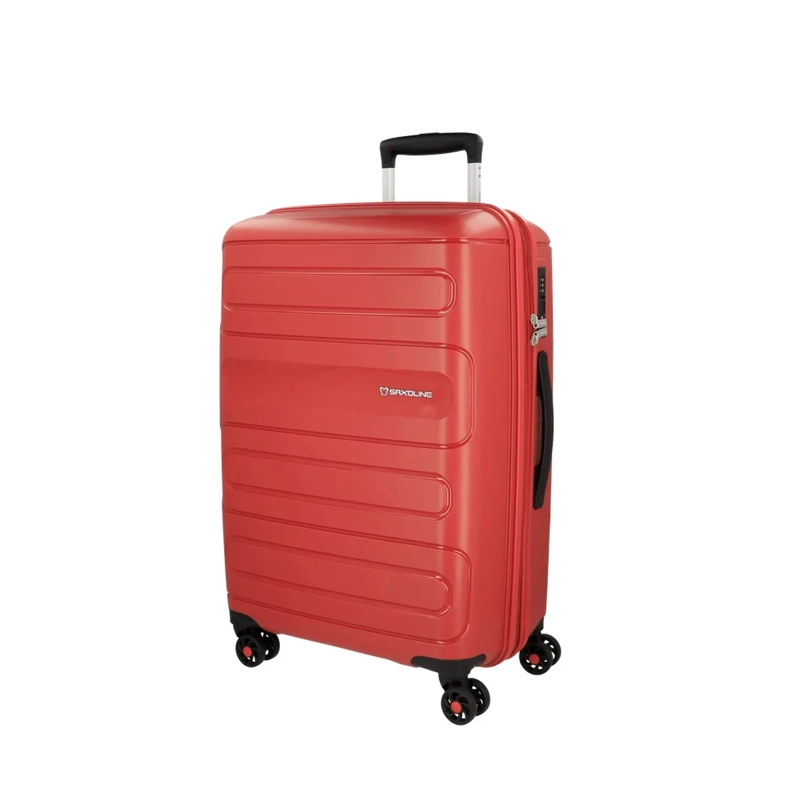 MALETA MEDIANA SAXOLINE FORTRESS 2.0 M ROJO - 2