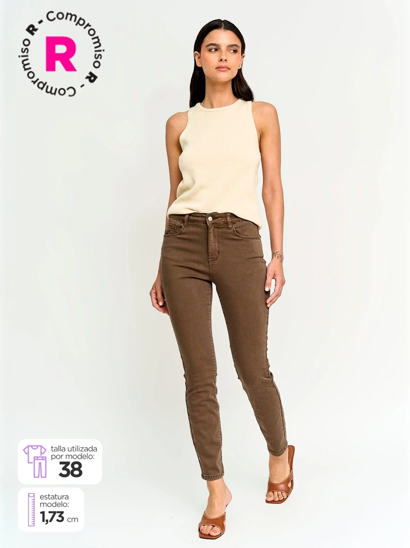 JEANS MUJER MARQUIS ALGODÓN SKINNY - 1