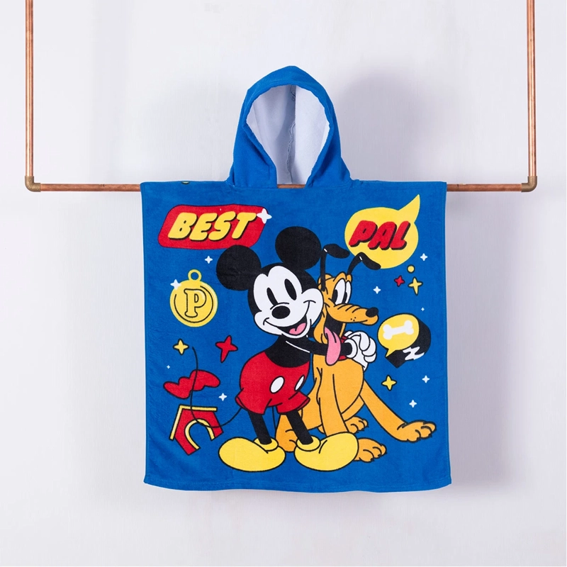 TOALLA CAPUCHA DISNEY MICKEY 60X120 CM - 1