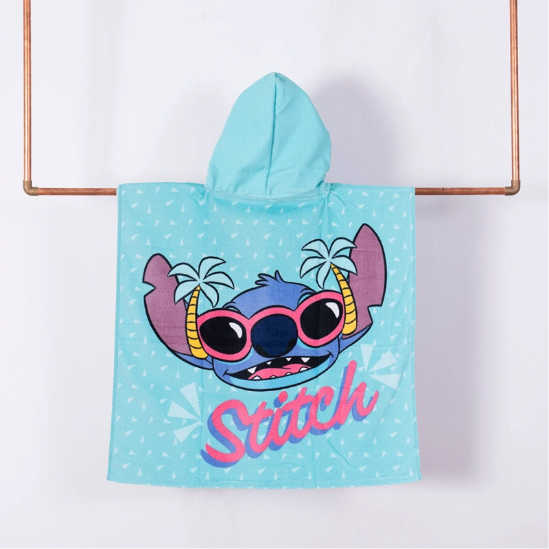 TOALLA CAPUCHA DISNEY STITCH 60X120 CM - 2